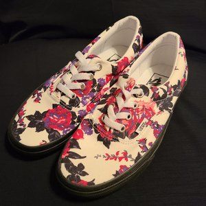 Vans Era - Black Floral - NEVER WORN